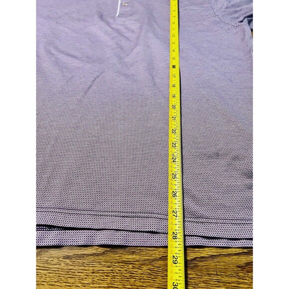 Peter Millar Summer Comfort Polo Shirt Large XL Golf Mens Plaid Stripes LOT2 - Picture 8 of 15